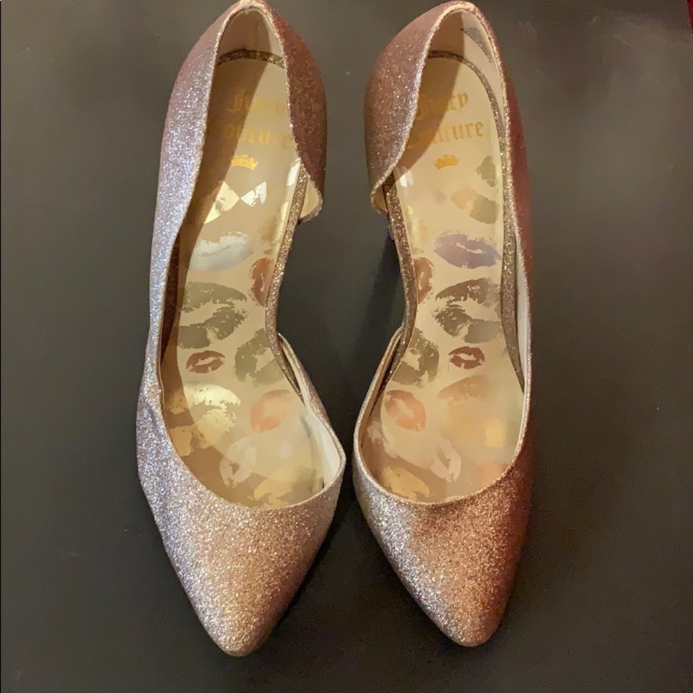 Glitter heels